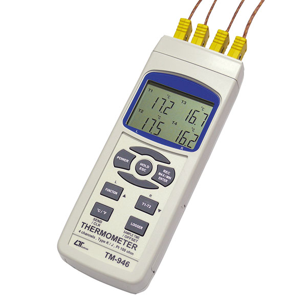 Termometri digitali Multicanale Datalogger TM 947 SD-0