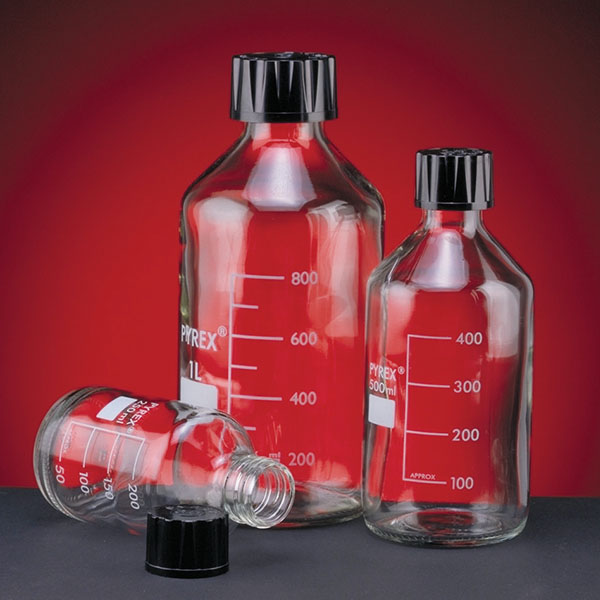 Bottiglie in vetro pyrex con tappo SVL-0